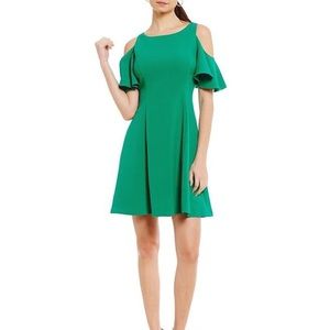 Eliza J Cold Shoulder Dress